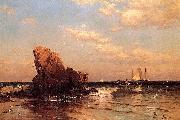 Alfred Thompson Bricher By the Shore oil painting artist